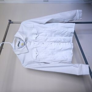 White Denim Jacket